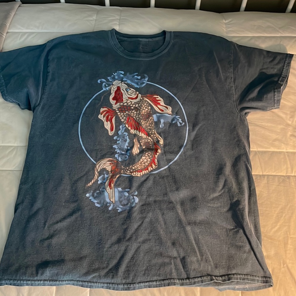 Urban Outfitters koi fish shirt.